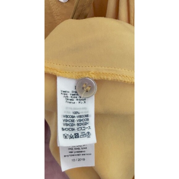 Forte Forte Ombré Marigold Midi Dress Size  US 4 Made In Italy - Picture 5 of 7